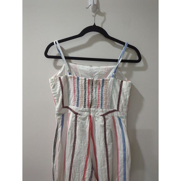 Red Carter Anthropologie Everly Jumpsuit - Picture 3 of 5